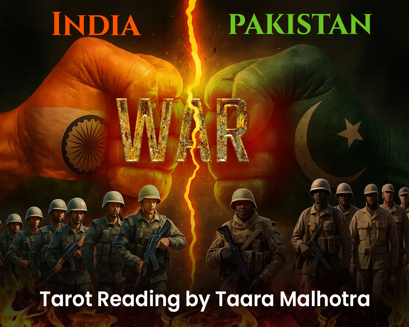India-Pakistan Tarot Reading by Taara Malhotra: A Time of Tension,A Triumph of Resilience