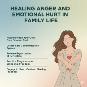 Healing Anger and Emotional Hurt in Family Life