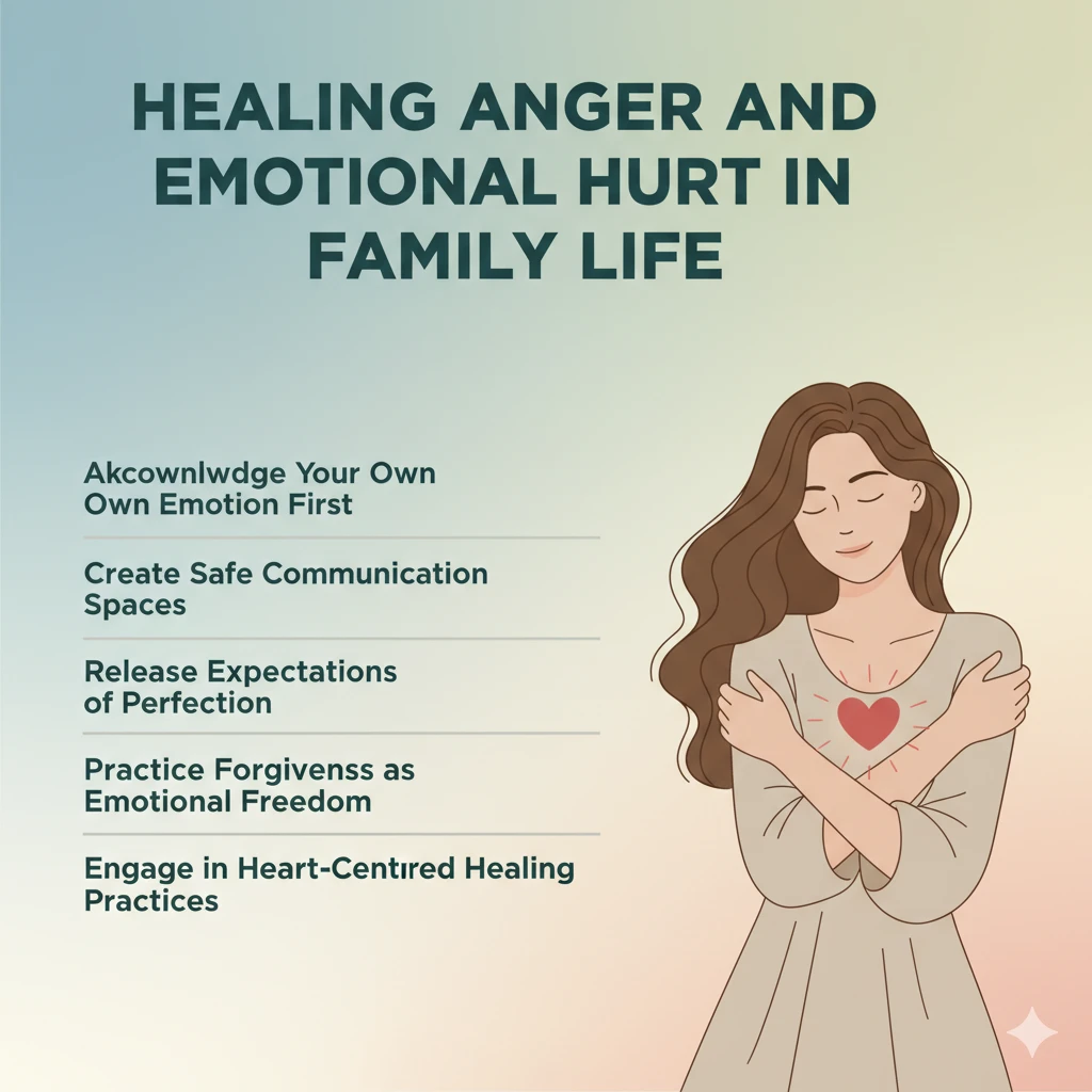 Healing Anger and Emotional Hurt in Family Life