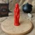 Red Female Figure Candle