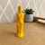 Yellow Female Figure Candle