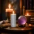 Energised Silver Spell Candle